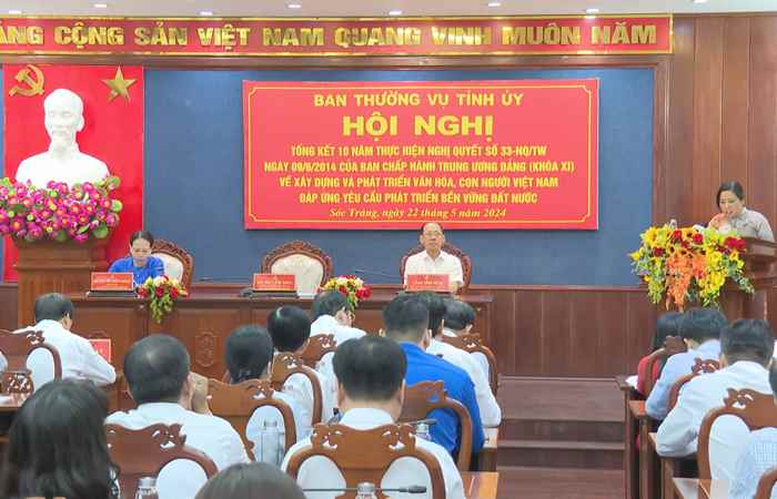 Sóc Trăng Tổng kết 10 năm thực hiện Nghị quyết số 33 (05-06-2024)
